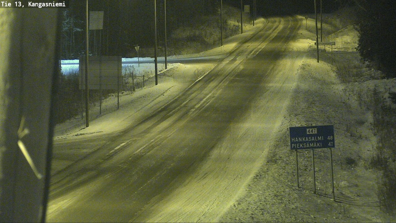 Kelikamerat Kuva Tie 13 Kangasniemi, Kangasniemi, Etelä-Savo