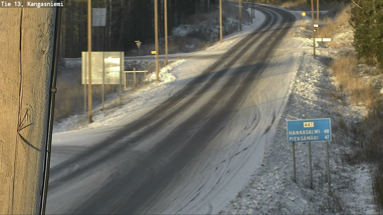 Kelikamerat Kuva Tie 13 Kangasniemi, Kangasniemi, Etelä-Savo