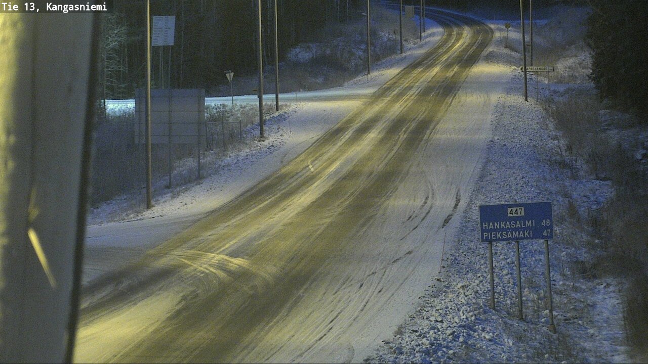 Kelikamerat Kuva Tie 13 Kangasniemi, Kangasniemi, Etelä-Savo