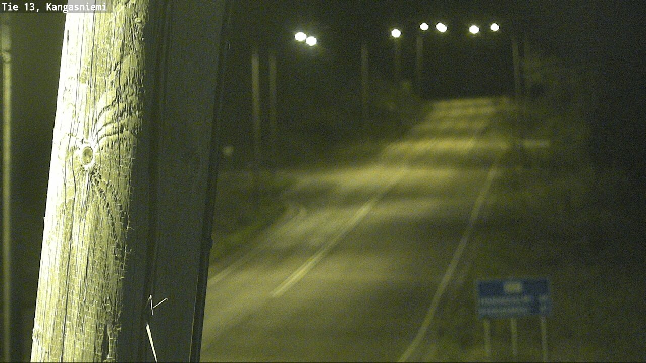 Weather Camera Image Väg 13 Kangasniemi, Kangasniemi, Etelä-Savo