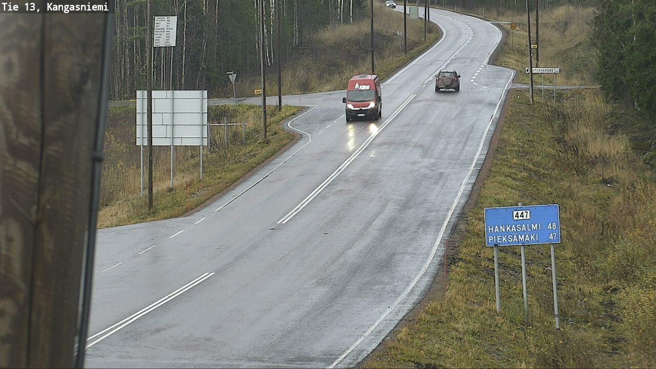 Kelikamerat Kuva Tie 13 Kangasniemi, Kangasniemi, Etelä-Savo
