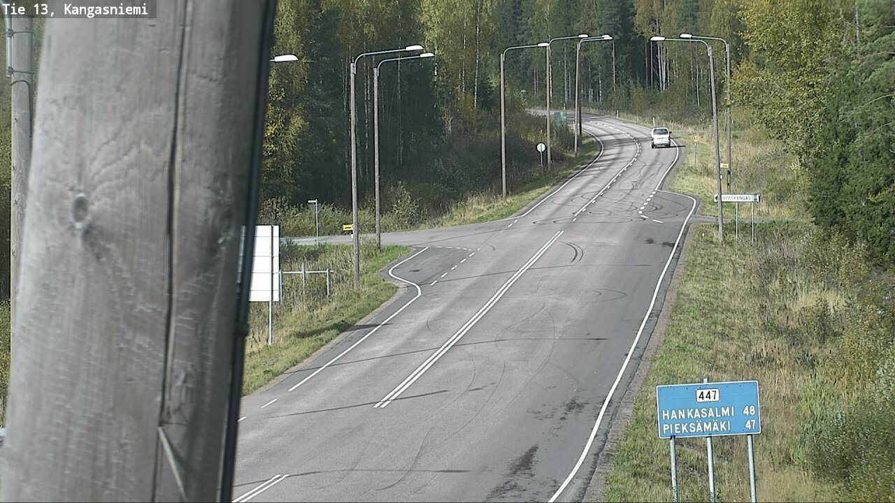 Weather Camera Image Road 13 Kangasniemi, Kangasniemi, Etelä-Savo