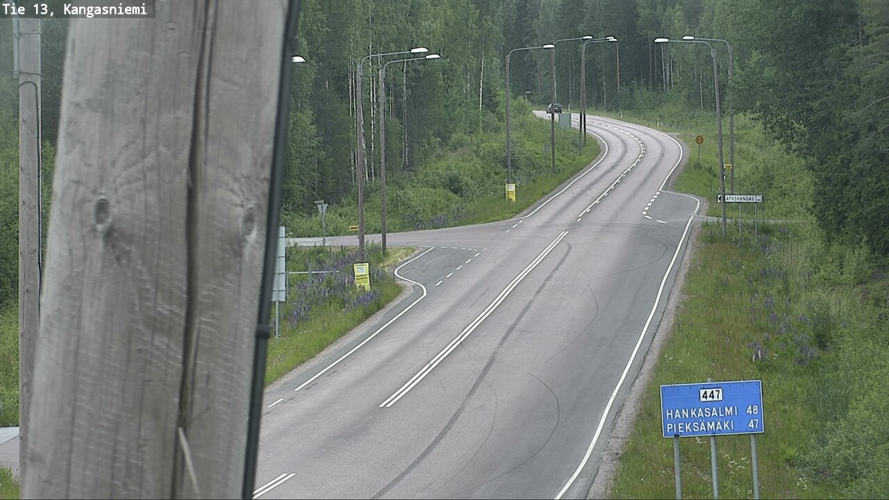 Kelikamerat Kuva Tie 13 Kangasniemi, Kangasniemi, Etelä-Savo