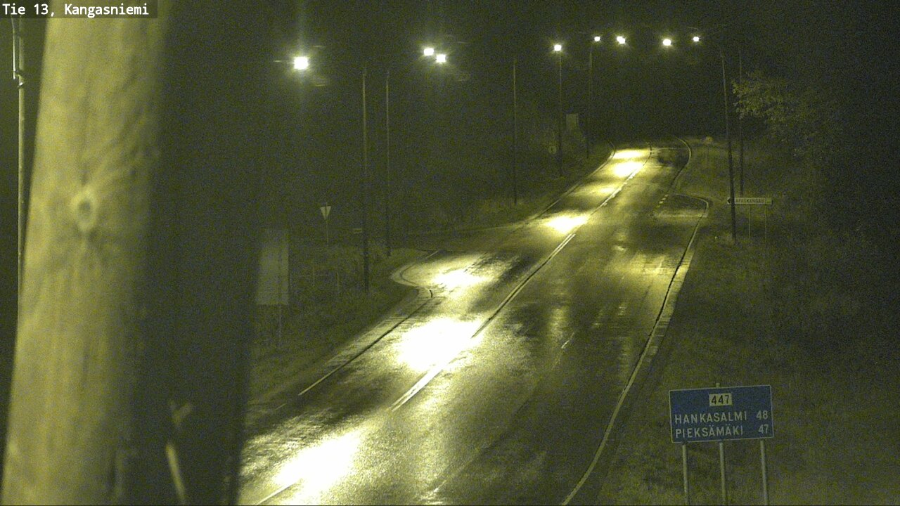 Weather Camera Image Road 13 Kangasniemi, Kangasniemi, Etelä-Savo