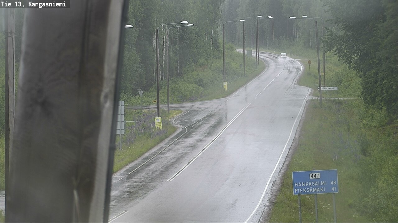 Kelikamerat Kuva Tie 13 Kangasniemi, Kangasniemi, Etelä-Savo