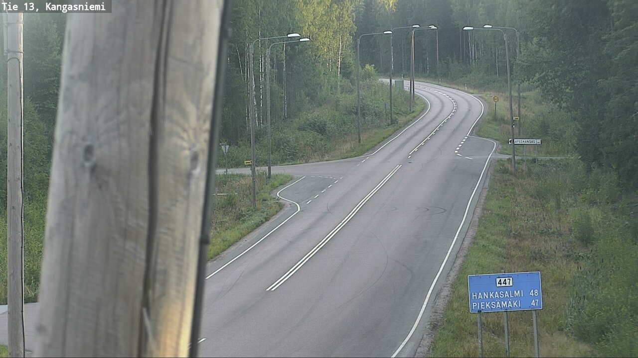 Weather Camera Image Väg 13 Kangasniemi, Kangasniemi, Etelä-Savo