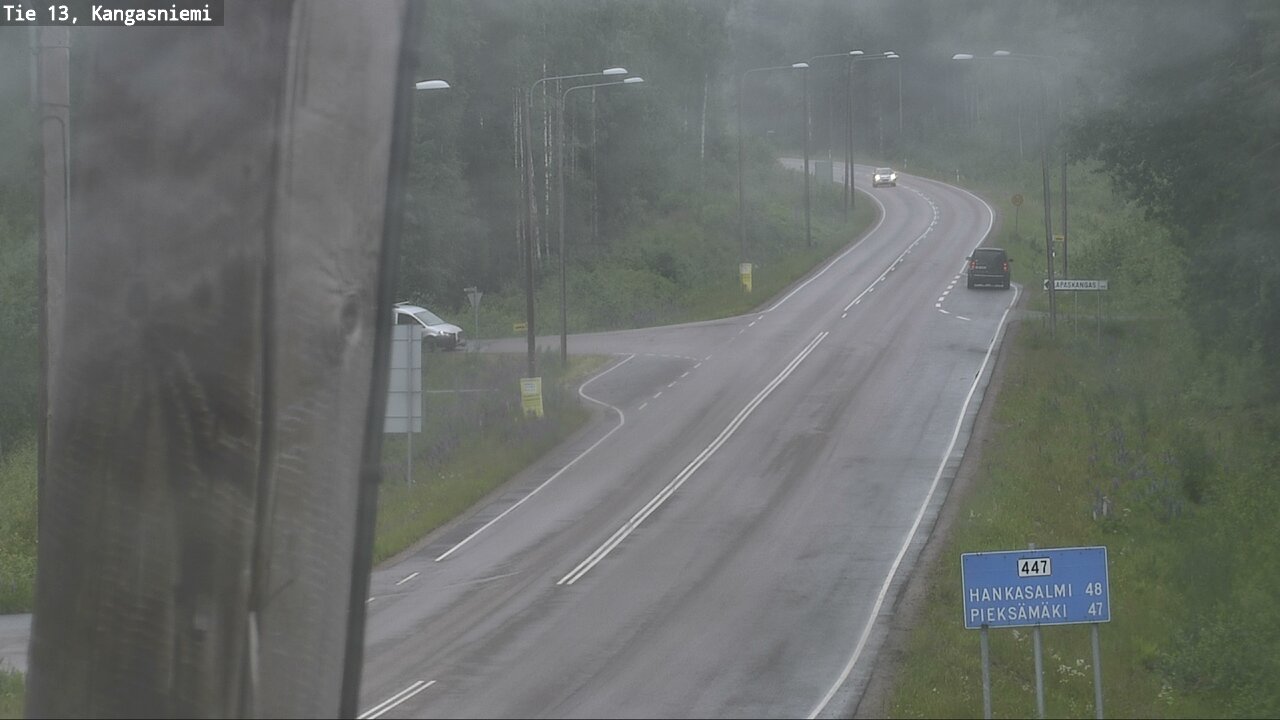Weather Camera Image Road 13 Kangasniemi, Kangasniemi, Etelä-Savo