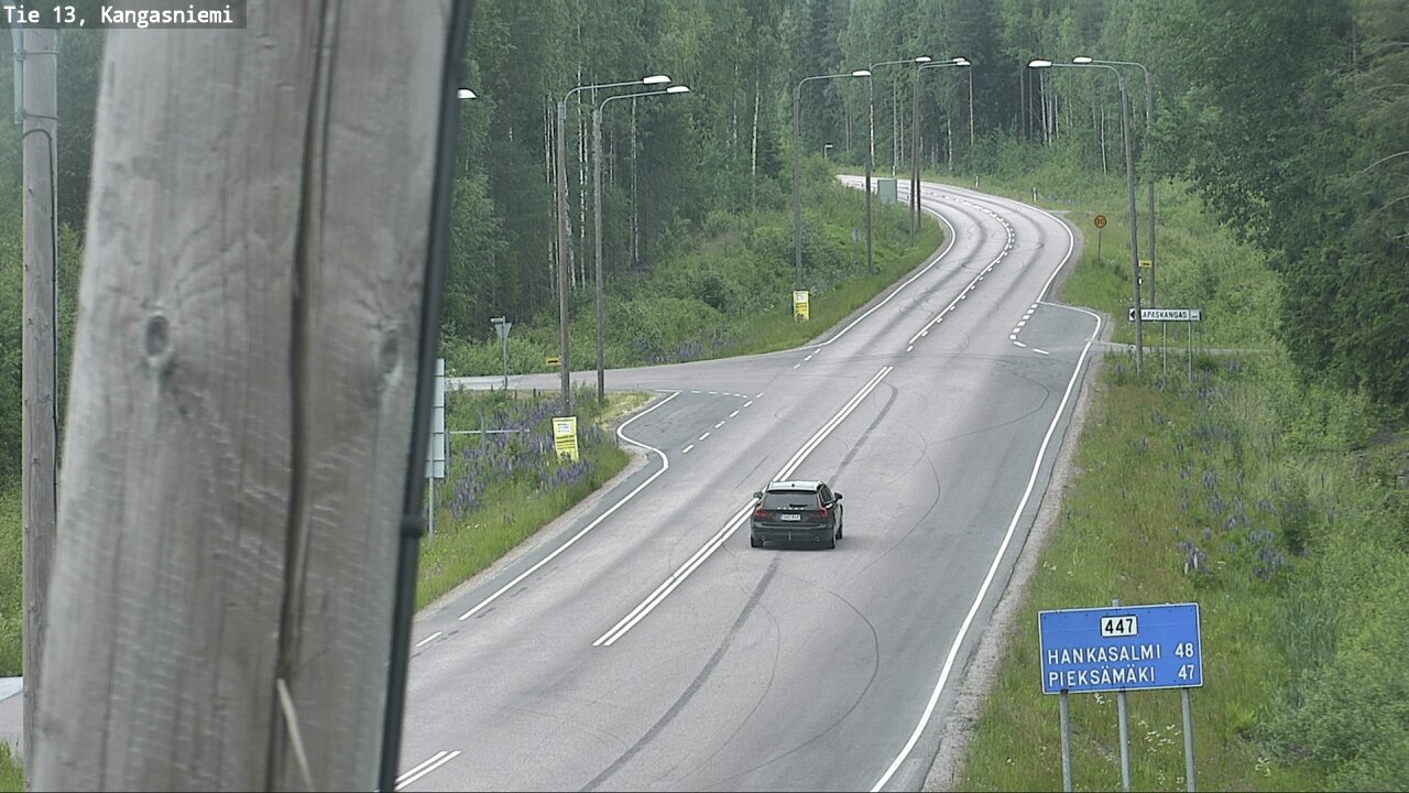 Kelikamerat Kuva Tie 13 Kangasniemi, Kangasniemi, Etelä-Savo