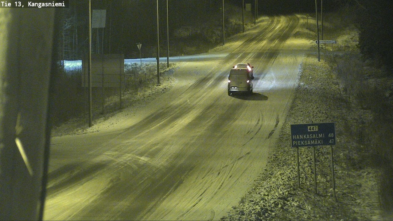 Kelikamerat Kuva Tie 13 Kangasniemi, Kangasniemi, Etelä-Savo