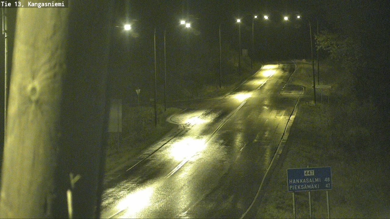 Weather Camera Image Road 13 Kangasniemi, Kangasniemi, Etelä-Savo