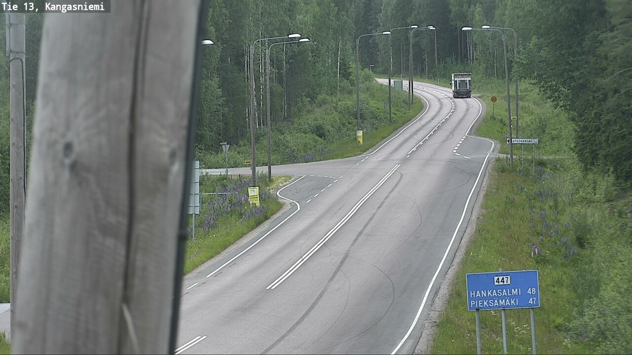 Kelikamerat Kuva Tie 13 Kangasniemi, Kangasniemi, Etelä-Savo