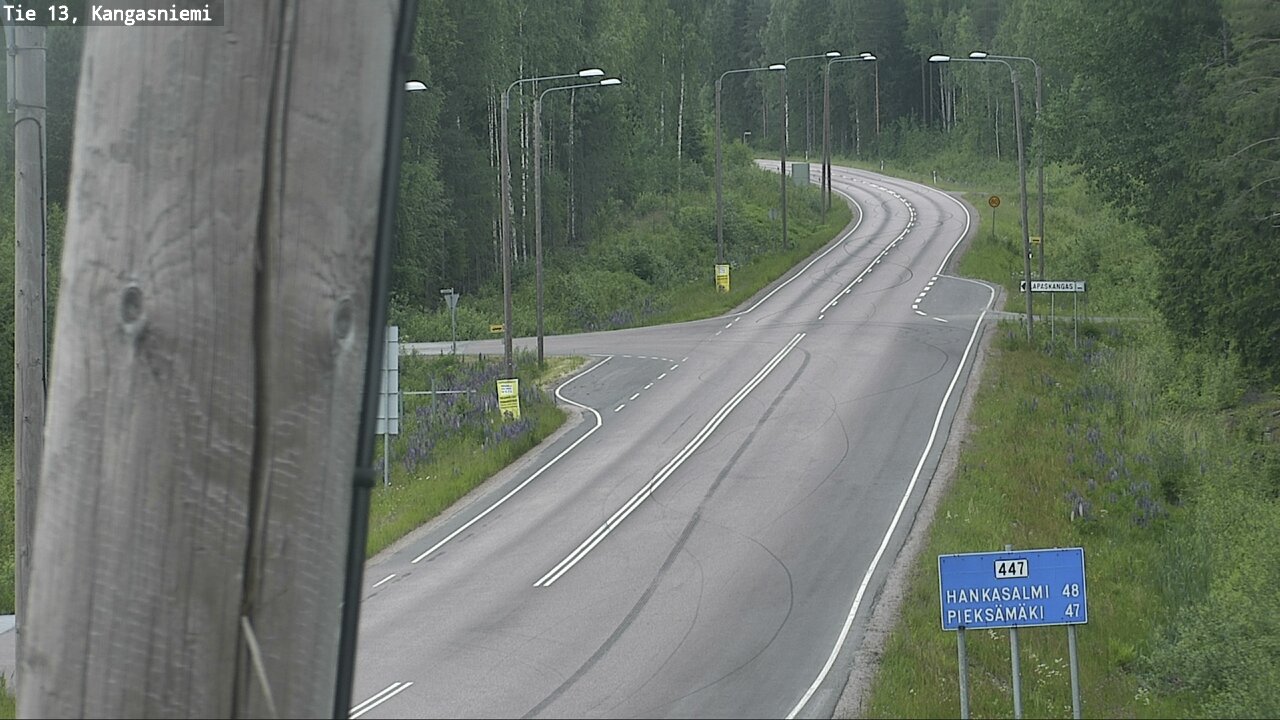Kelikamerat Kuva Tie 13 Kangasniemi, Kangasniemi, Etelä-Savo