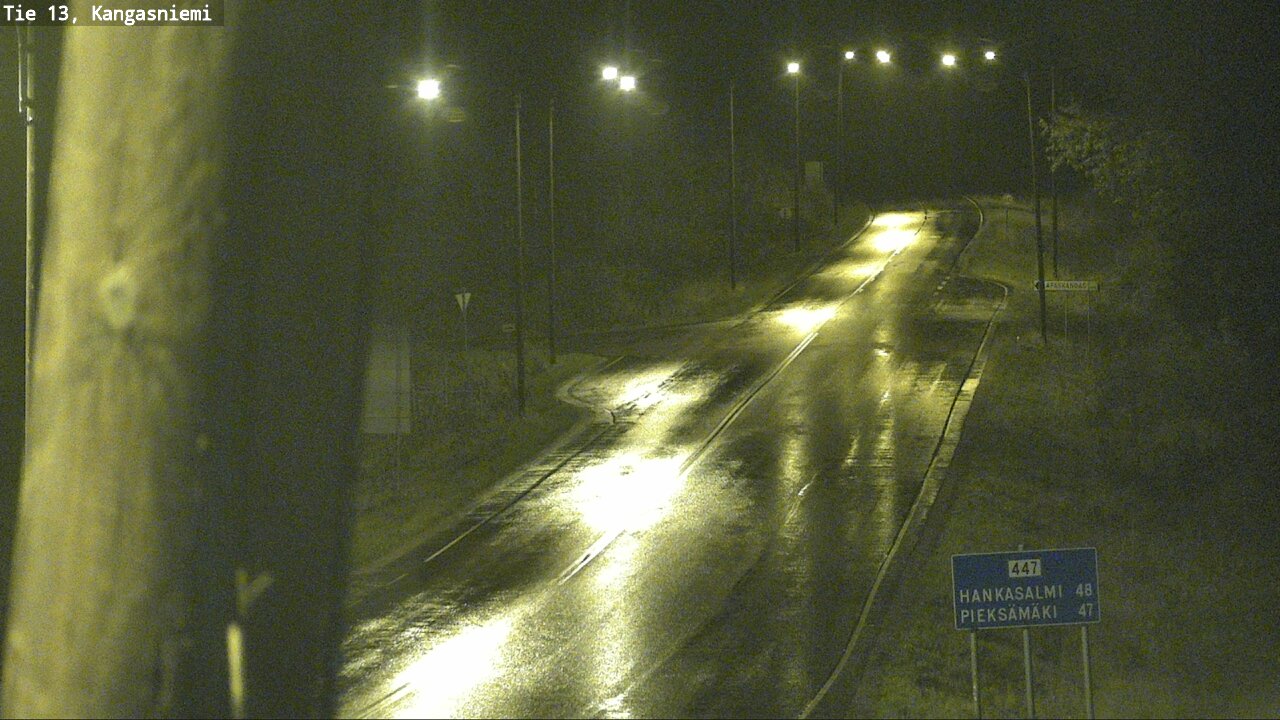 Weather Camera Image Road 13 Kangasniemi, Kangasniemi, Etelä-Savo