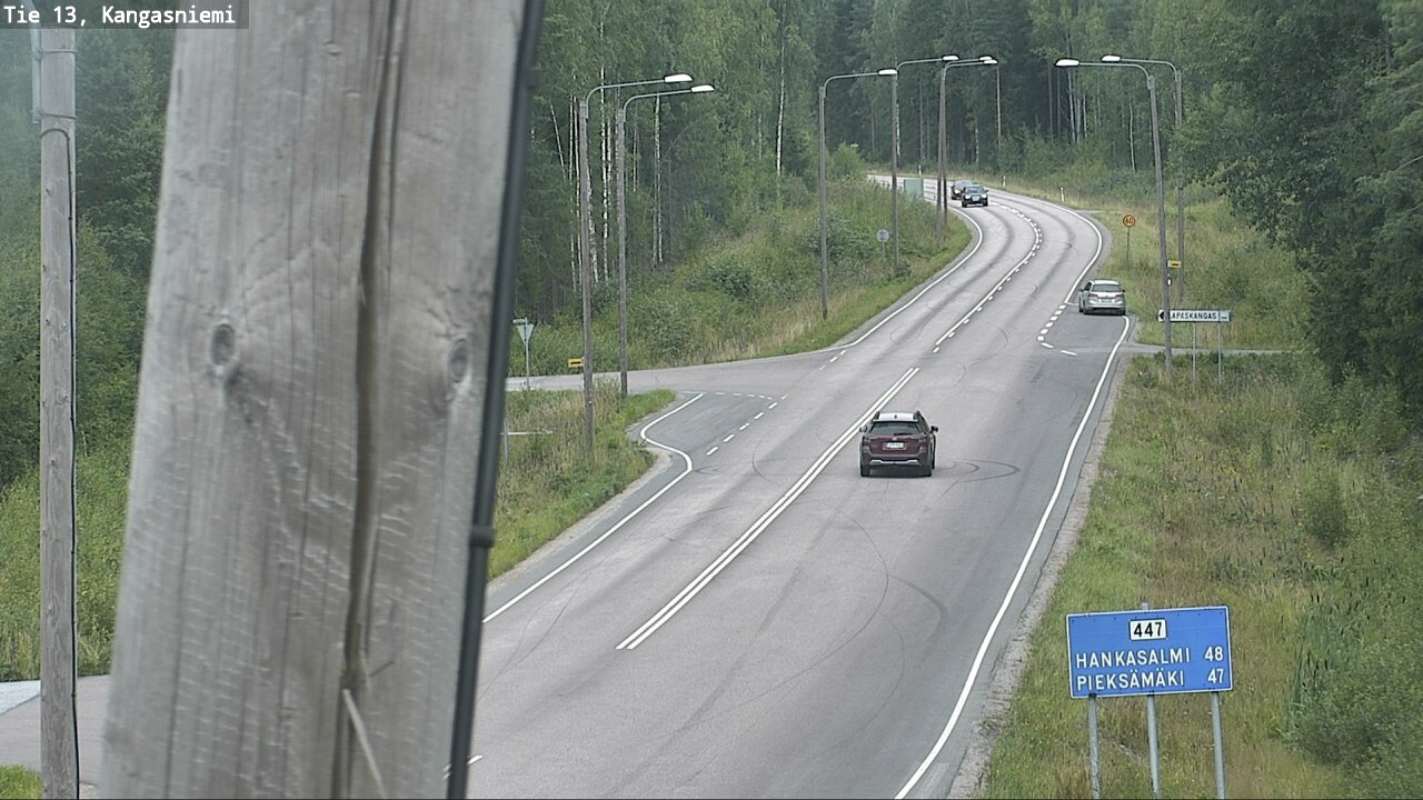 Weather Camera Image Road 13 Kangasniemi, Kangasniemi, Etelä-Savo