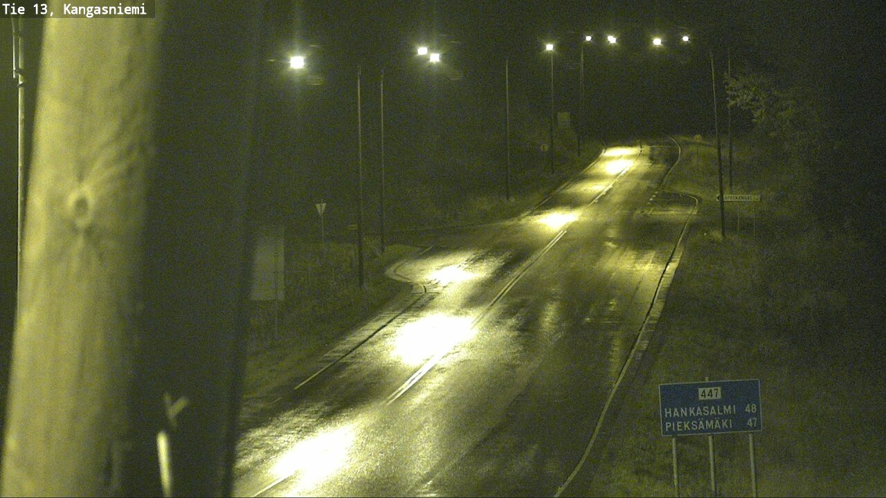 Weather Camera Image Road 13 Kangasniemi, Kangasniemi, Etelä-Savo