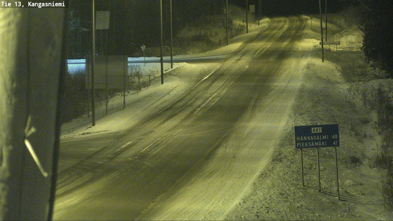 Kelikamerat Kuva Tie 13 Kangasniemi, Kangasniemi, Etelä-Savo