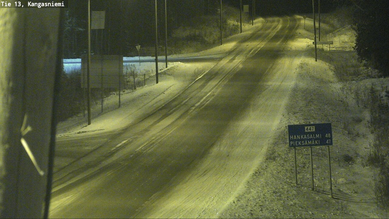 Kelikamerat Kuva Tie 13 Kangasniemi, Kangasniemi, Etelä-Savo