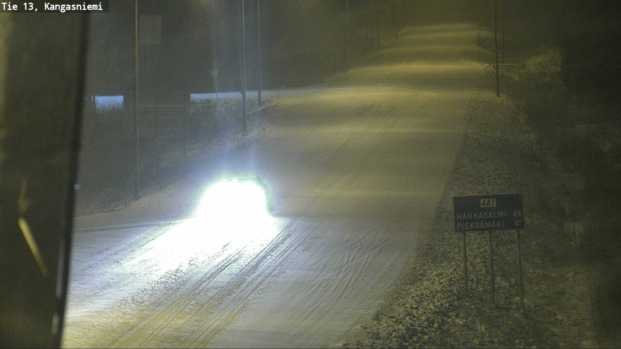 Kelikamerat Kuva Tie 13 Kangasniemi, Kangasniemi, Etelä-Savo