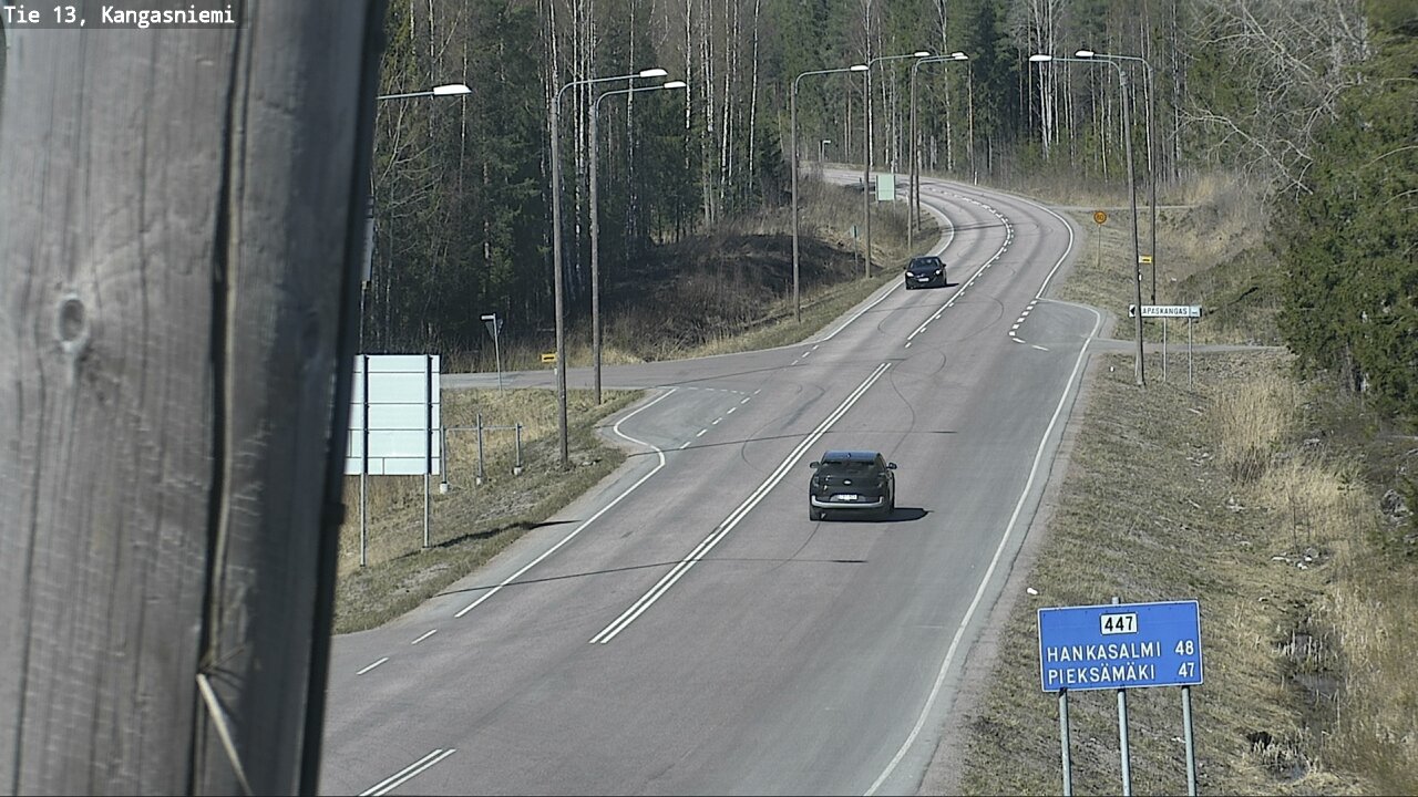 Weather Camera Image Väg 13 Kangasniemi, Kangasniemi, Etelä-Savo