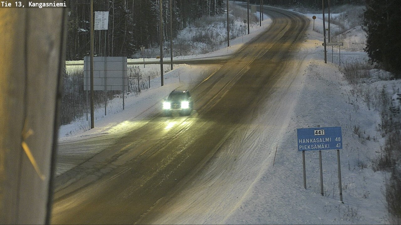 Kelikamerat Kuva Tie 13 Kangasniemi, Kangasniemi, Etelä-Savo