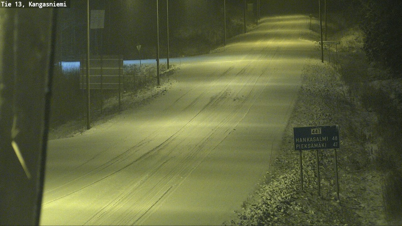 Kelikamerat Kuva Tie 13 Kangasniemi, Kangasniemi, Etelä-Savo