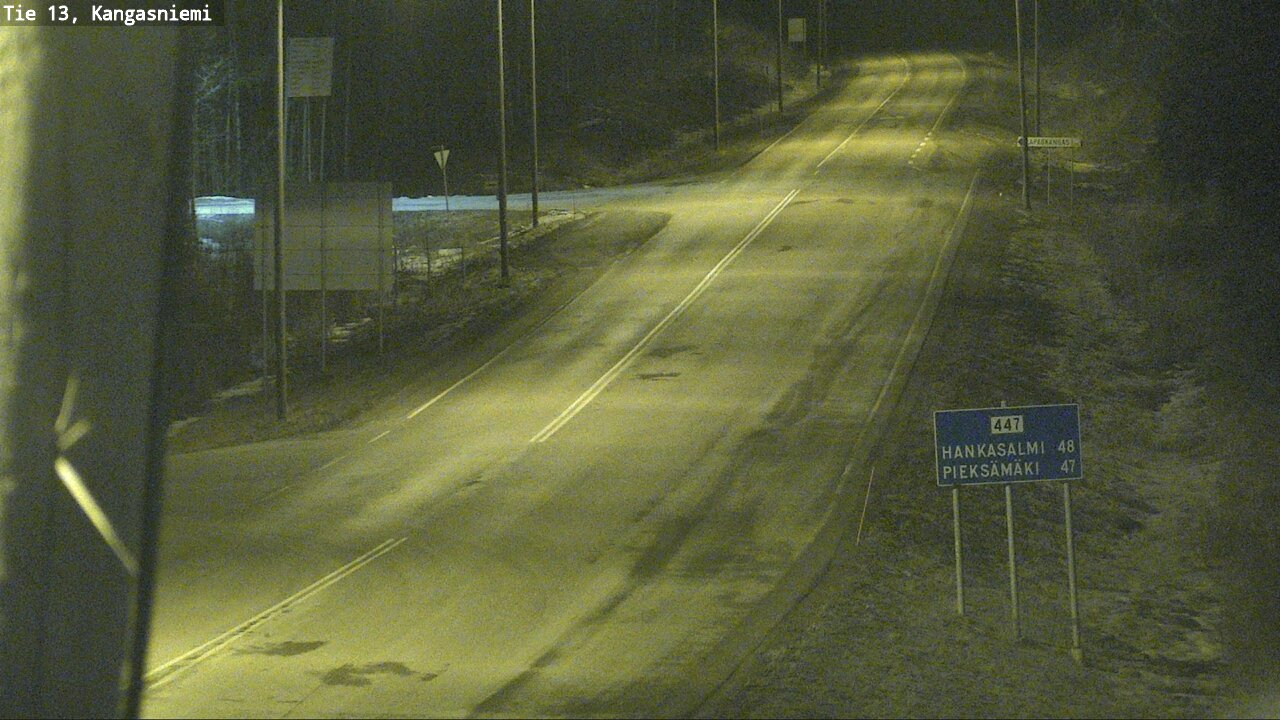 Kelikamerat Kuva Tie 13 Kangasniemi, Kangasniemi, Etelä-Savo