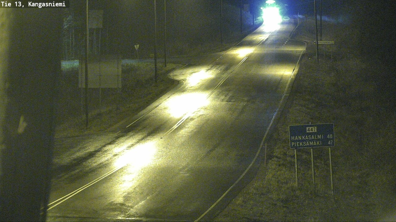 Kelikamerat Kuva Tie 13 Kangasniemi, Kangasniemi, Etelä-Savo