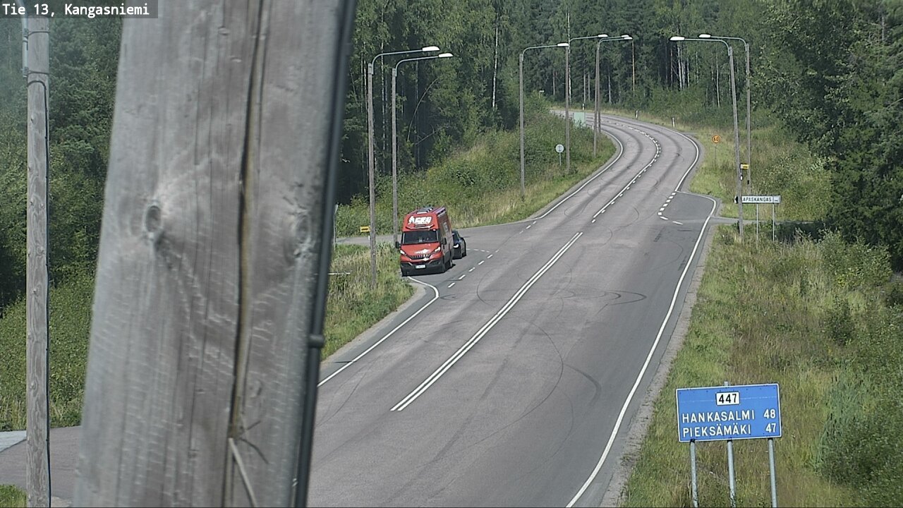 Weather Camera Image Väg 13 Kangasniemi, Kangasniemi, Etelä-Savo