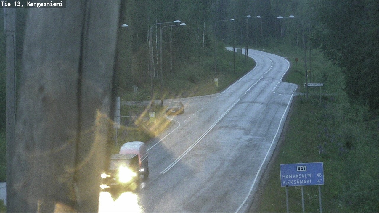 Kelikamerat Kuva Tie 13 Kangasniemi, Kangasniemi, Etelä-Savo