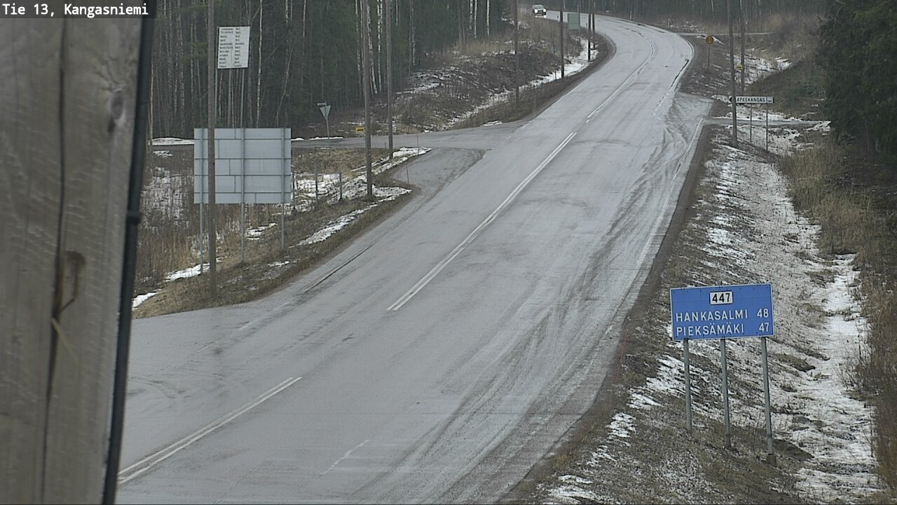 Weather Camera Image Väg 13 Kangasniemi, Kangasniemi, Etelä-Savo