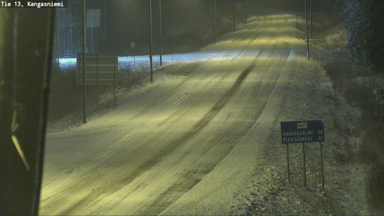 Kelikamerat Kuva Tie 13 Kangasniemi, Kangasniemi, Etelä-Savo