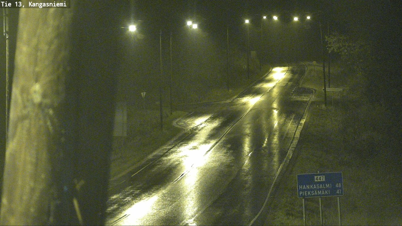 Weather Camera Image Road 13 Kangasniemi, Kangasniemi, Etelä-Savo