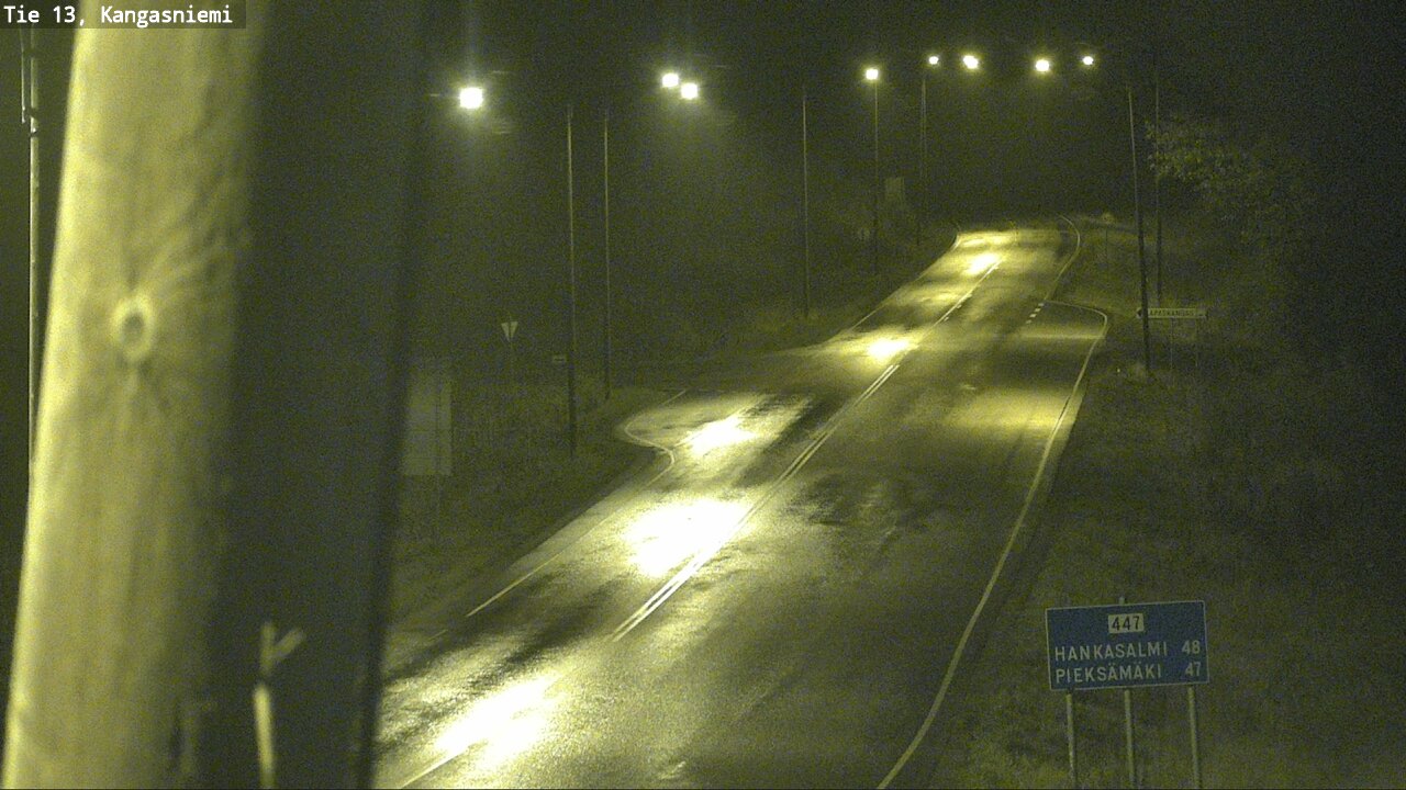 Weather Camera Image Road 13 Kangasniemi, Kangasniemi, Etelä-Savo