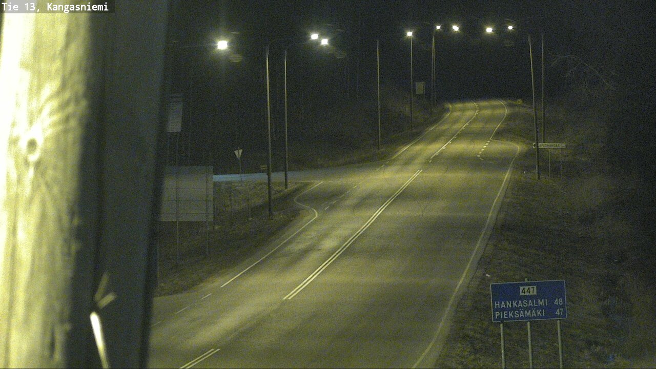 Weather Camera Image Road 13 Kangasniemi, Kangasniemi, Etelä-Savo