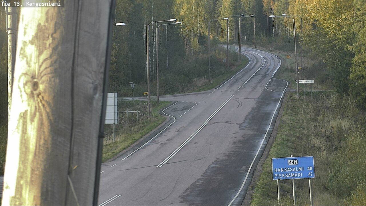 Weather Camera Image Road 13 Kangasniemi, Kangasniemi, Etelä-Savo