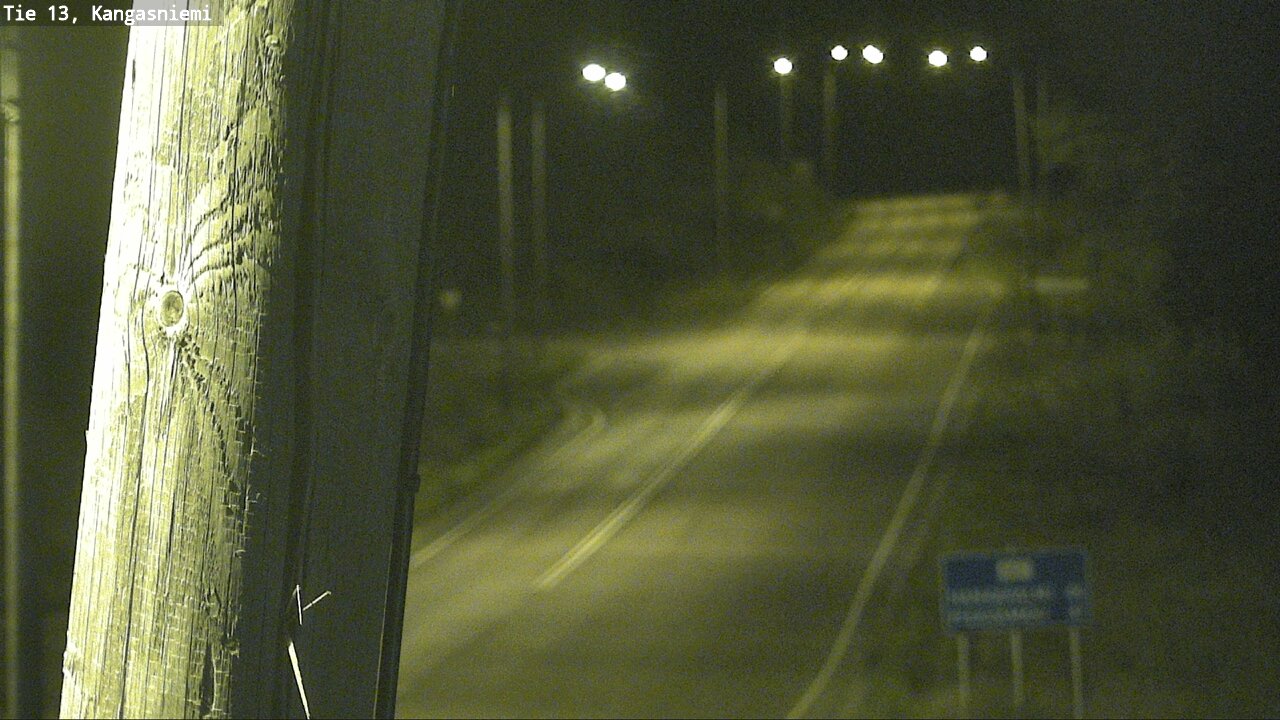 Weather Camera Image Väg 13 Kangasniemi, Kangasniemi, Etelä-Savo