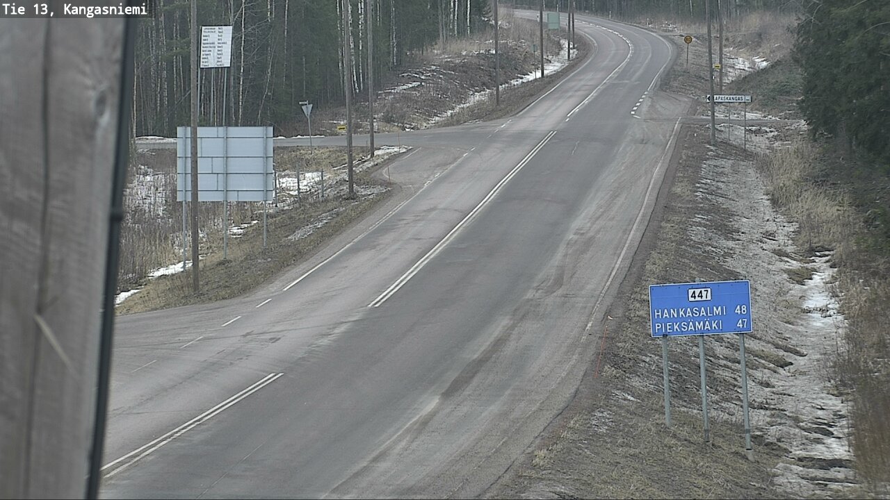 Kelikamerat Kuva Tie 13 Kangasniemi, Kangasniemi, Etelä-Savo