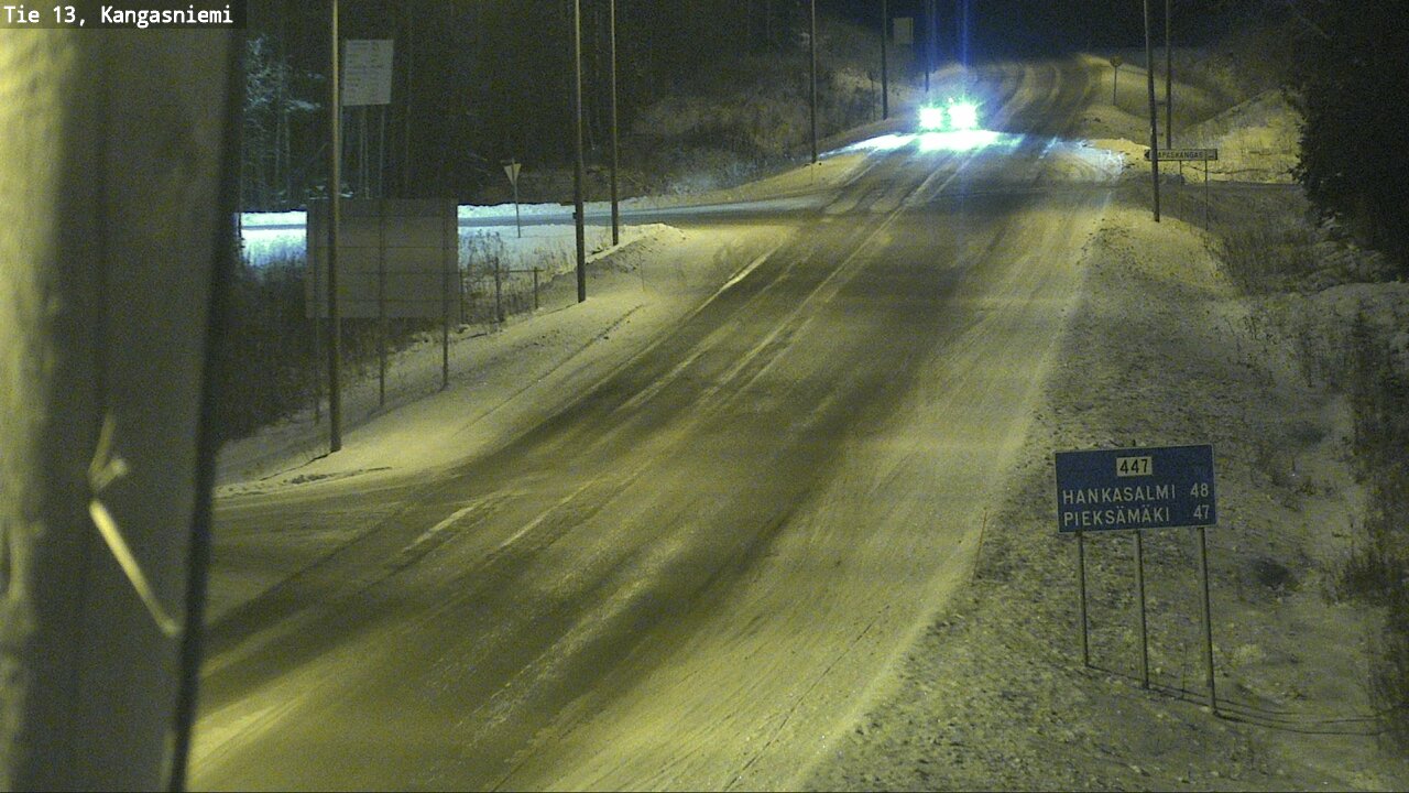 Kelikamerat Kuva Tie 13 Kangasniemi, Kangasniemi, Etelä-Savo