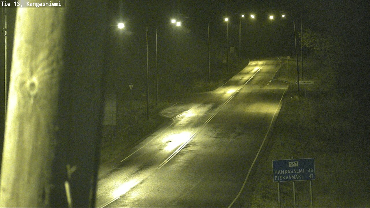 Weather Camera Image Road 13 Kangasniemi, Kangasniemi, Etelä-Savo