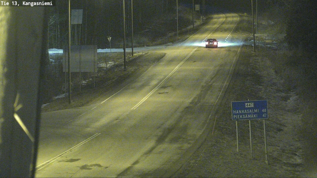 Kelikamerat Kuva Tie 13 Kangasniemi, Kangasniemi, Etelä-Savo