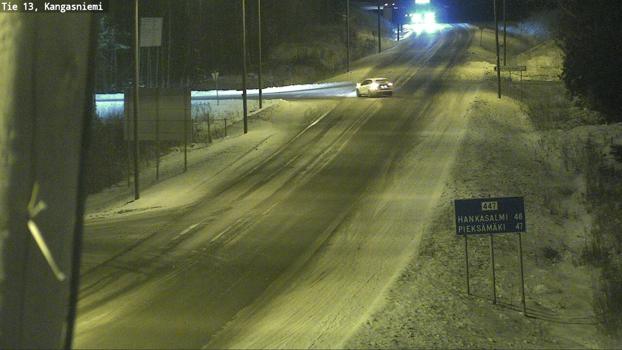 Kelikamerat Kuva Tie 13 Kangasniemi, Kangasniemi, Etelä-Savo