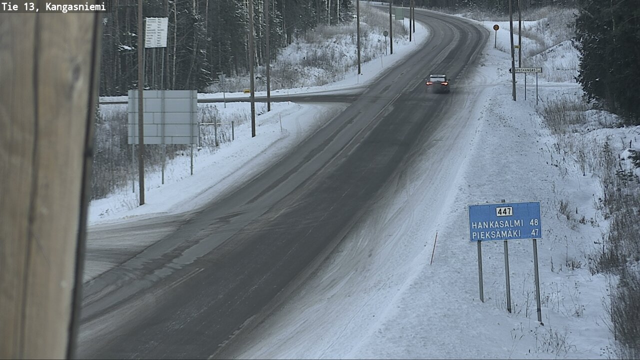 Kelikamerat Kuva Tie 13 Kangasniemi, Kangasniemi, Etelä-Savo