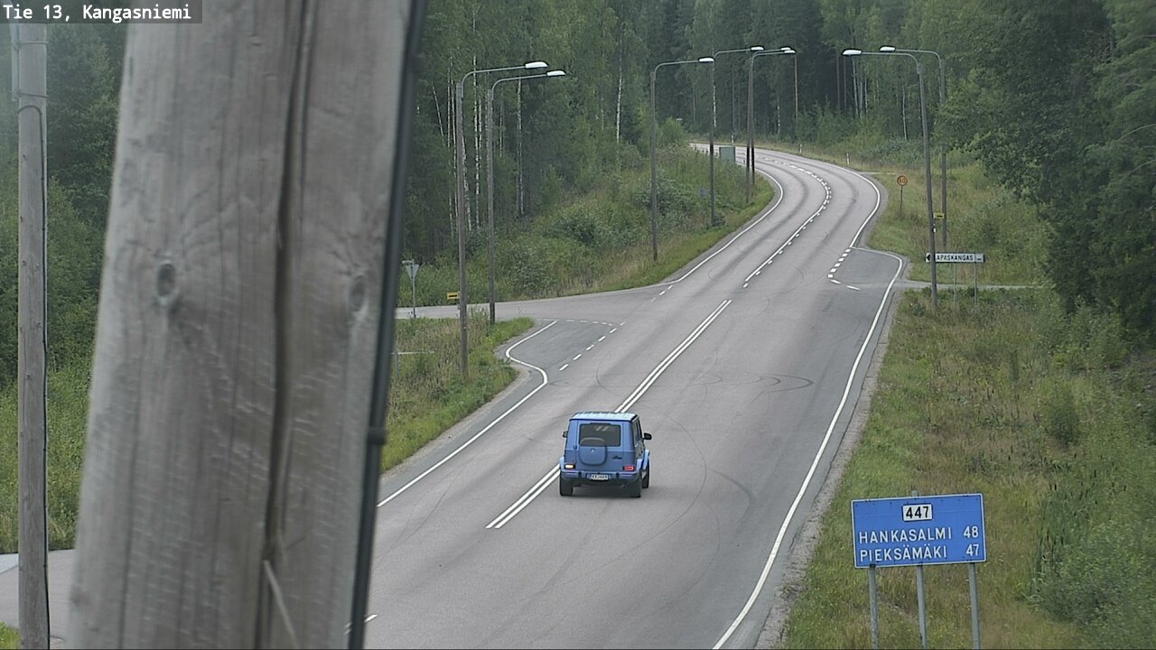 Weather Camera Image Road 13 Kangasniemi, Kangasniemi, Etelä-Savo