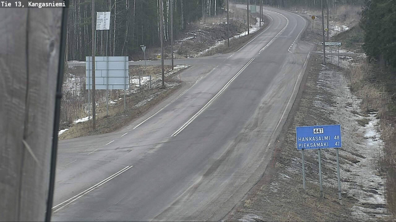 Kelikamerat Kuva Tie 13 Kangasniemi, Kangasniemi, Etelä-Savo