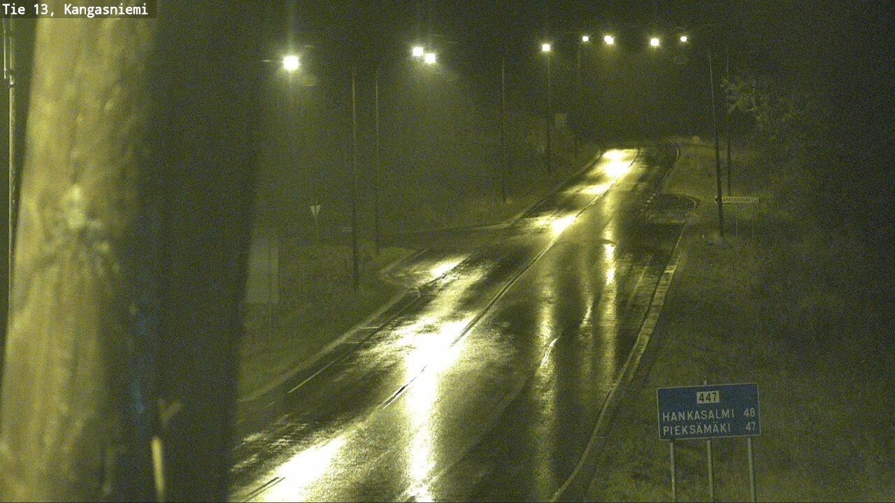 Weather Camera Image Road 13 Kangasniemi, Kangasniemi, Etelä-Savo