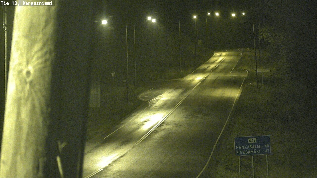 Weather Camera Image Road 13 Kangasniemi, Kangasniemi, Etelä-Savo