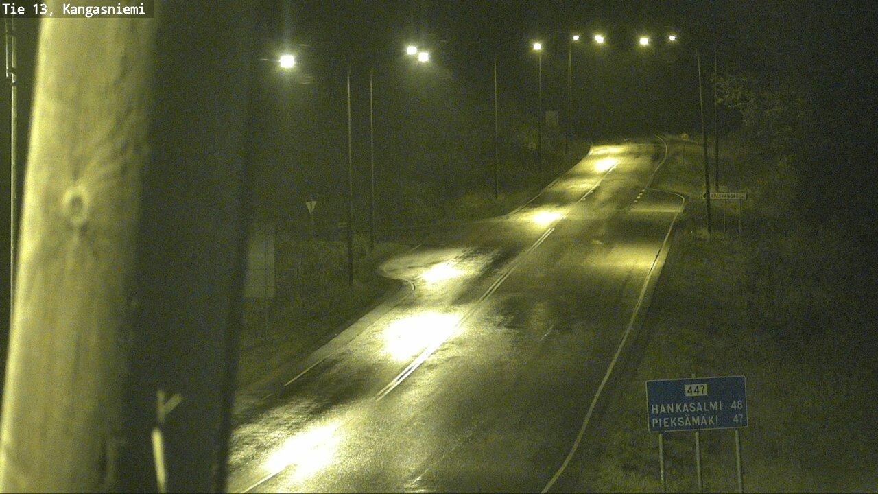 Weather Camera Image Road 13 Kangasniemi, Kangasniemi, Etelä-Savo