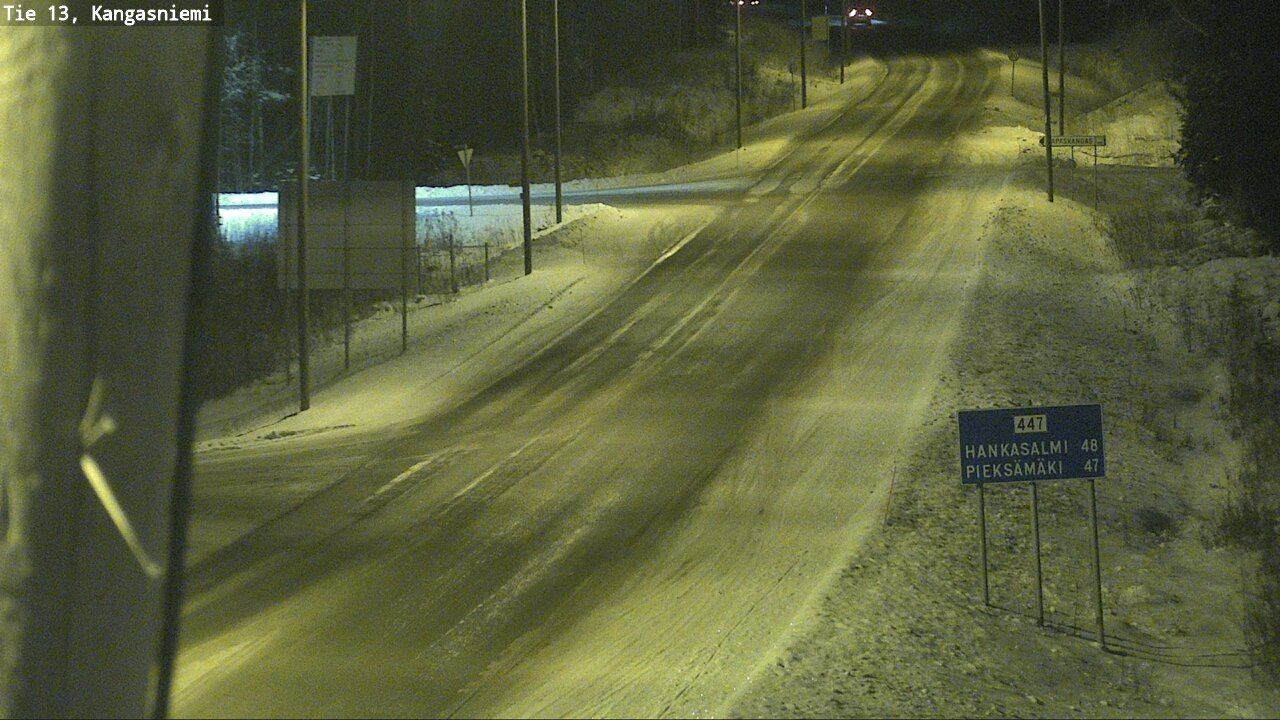 Kelikamerat Kuva Tie 13 Kangasniemi, Kangasniemi, Etelä-Savo