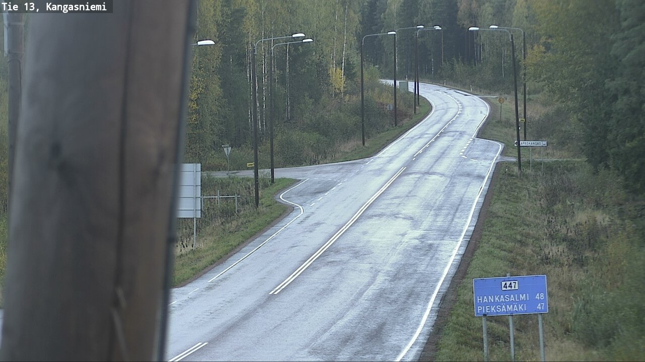 Weather Camera Image Road 13 Kangasniemi, Kangasniemi, Etelä-Savo