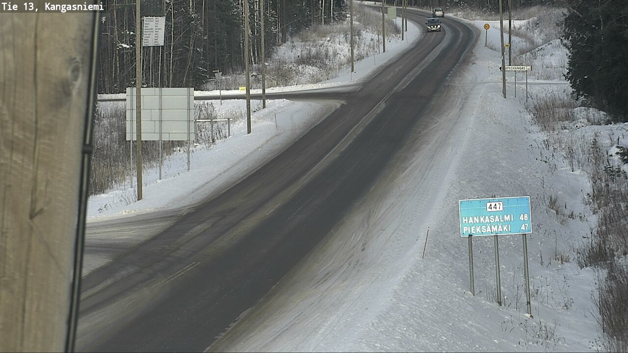 Weather Camera Image Road 13 Kangasniemi, Kangasniemi, Etelä-Savo